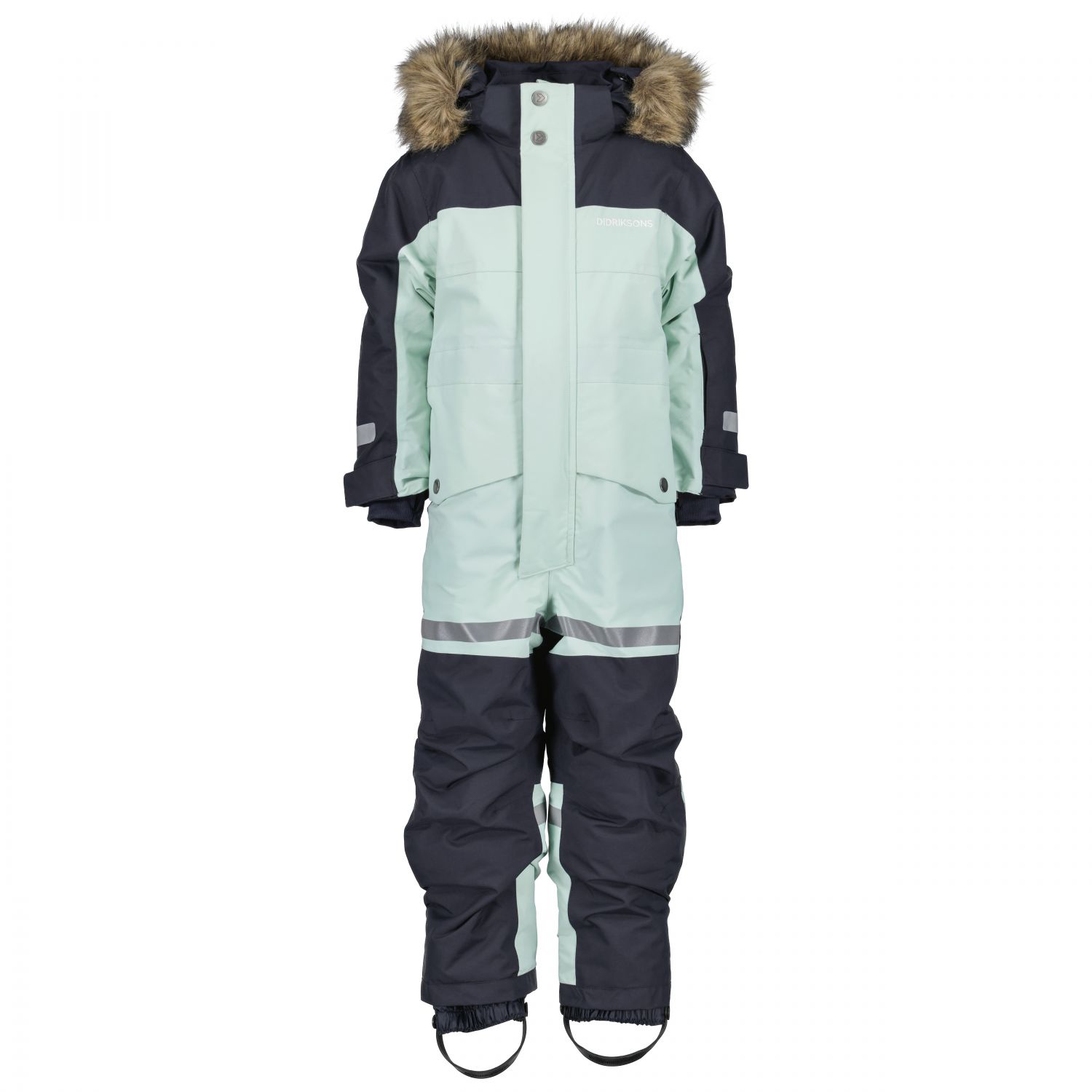 Traje de vuelo Didriksons Bjärven, junior, menta
