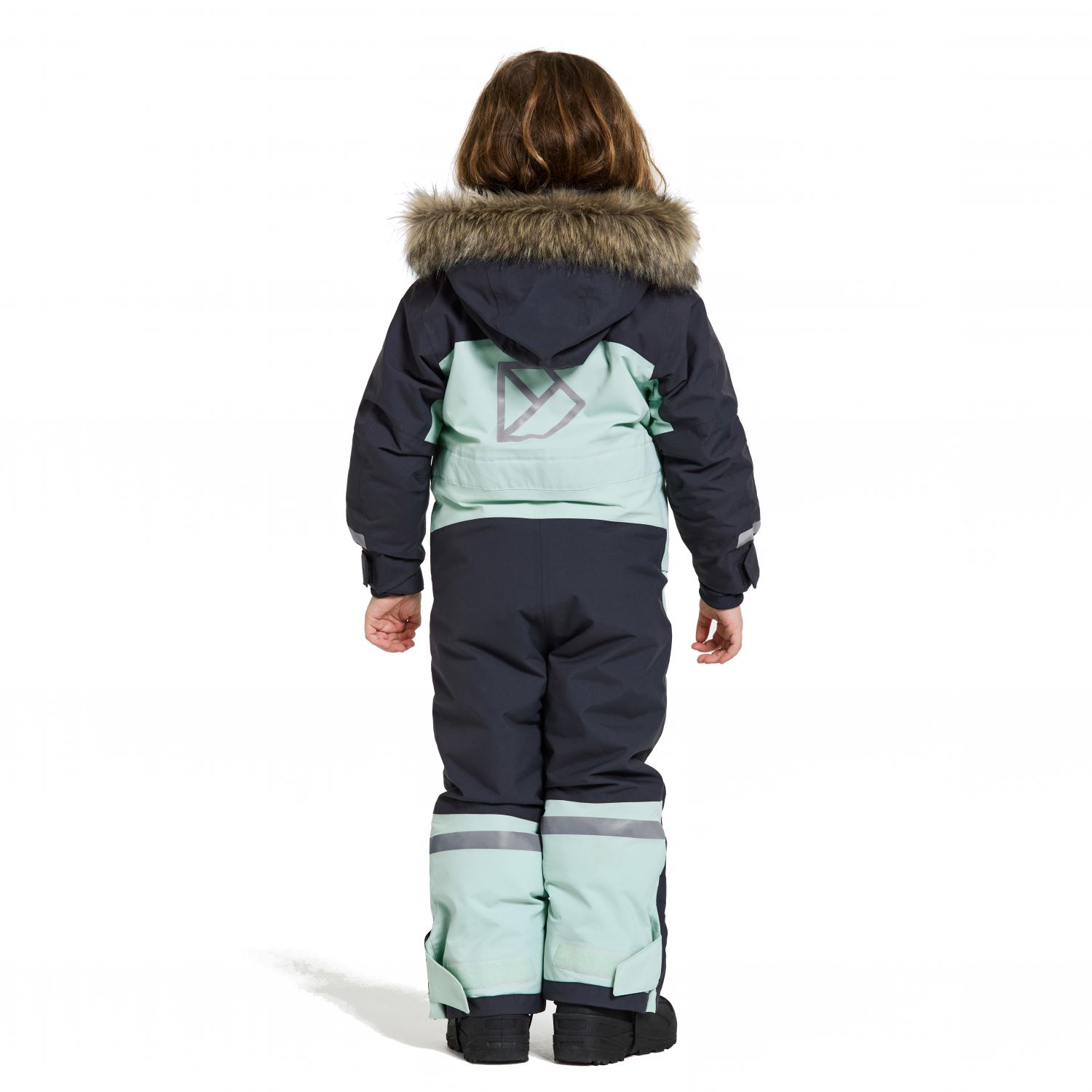 Traje de vuelo Didriksons Bjärven, junior, menta