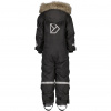 Traje de vuelo Didriksons Bjärven, junior, negro
