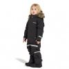 Traje de vuelo Didriksons Bjärven, junior, negro