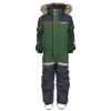 Traje de vuelo Didriksons Bjärven, junior, verde oscuro