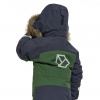 Traje de vuelo Didriksons Bjärven, junior, verde oscuro
