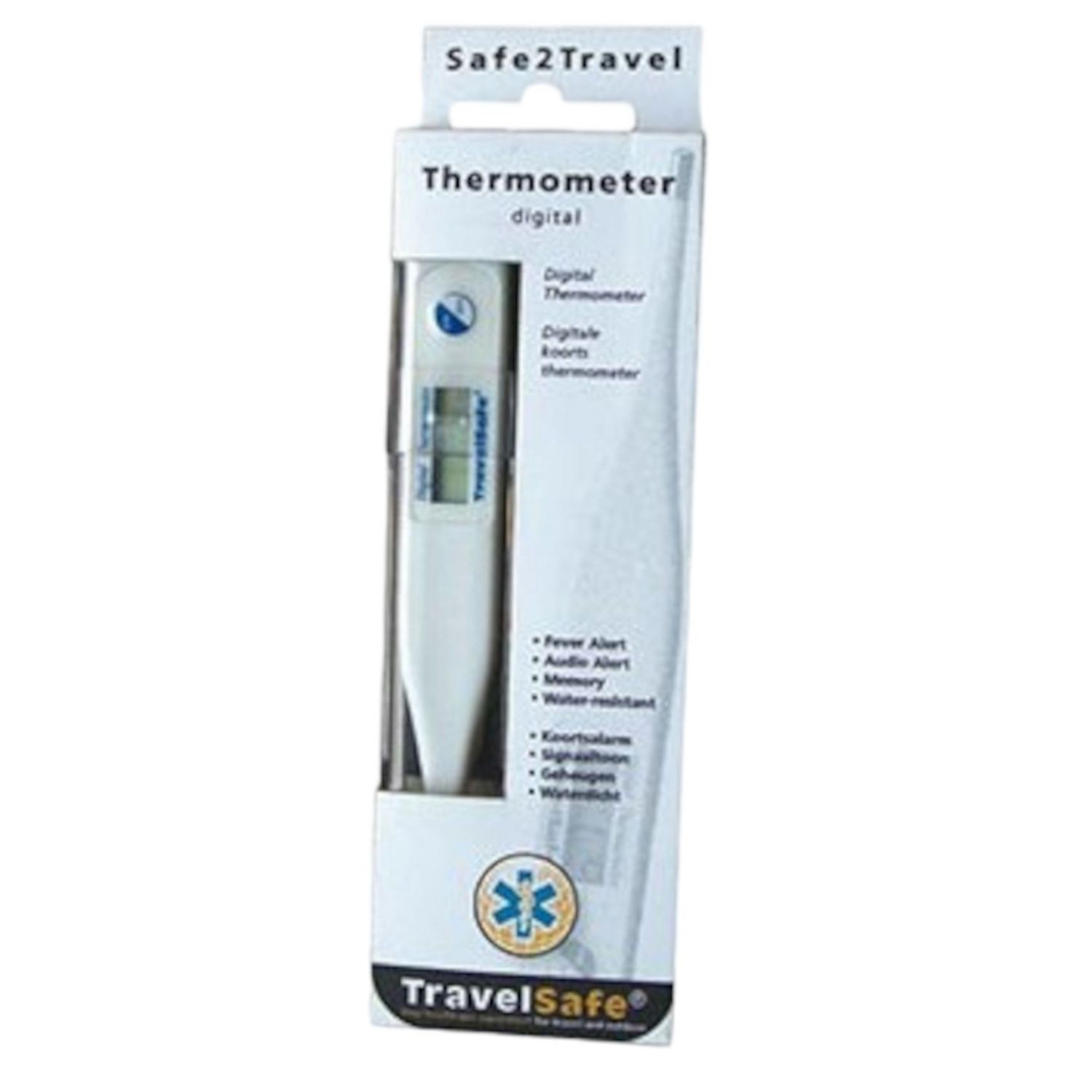 TravelSafe Digital Thermometer