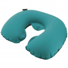 TravelSafe Inflatable Neck Pillow, Turquoise