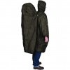 TravelSafe Rain Cover with Backpack Extension, L/XL, olive green