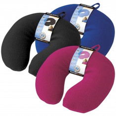 TravelSafe Travel Pillow fleece/spandex, pink