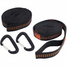 TravelSafe Travel Tree Straps, schwarz/orange