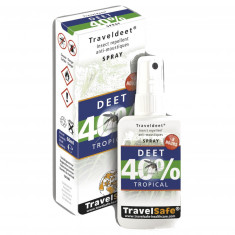 TravelSafe TravelDEET sprej 40%, 60 ml.