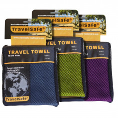TravelSafe Traveltowel Microfibre L, zelená