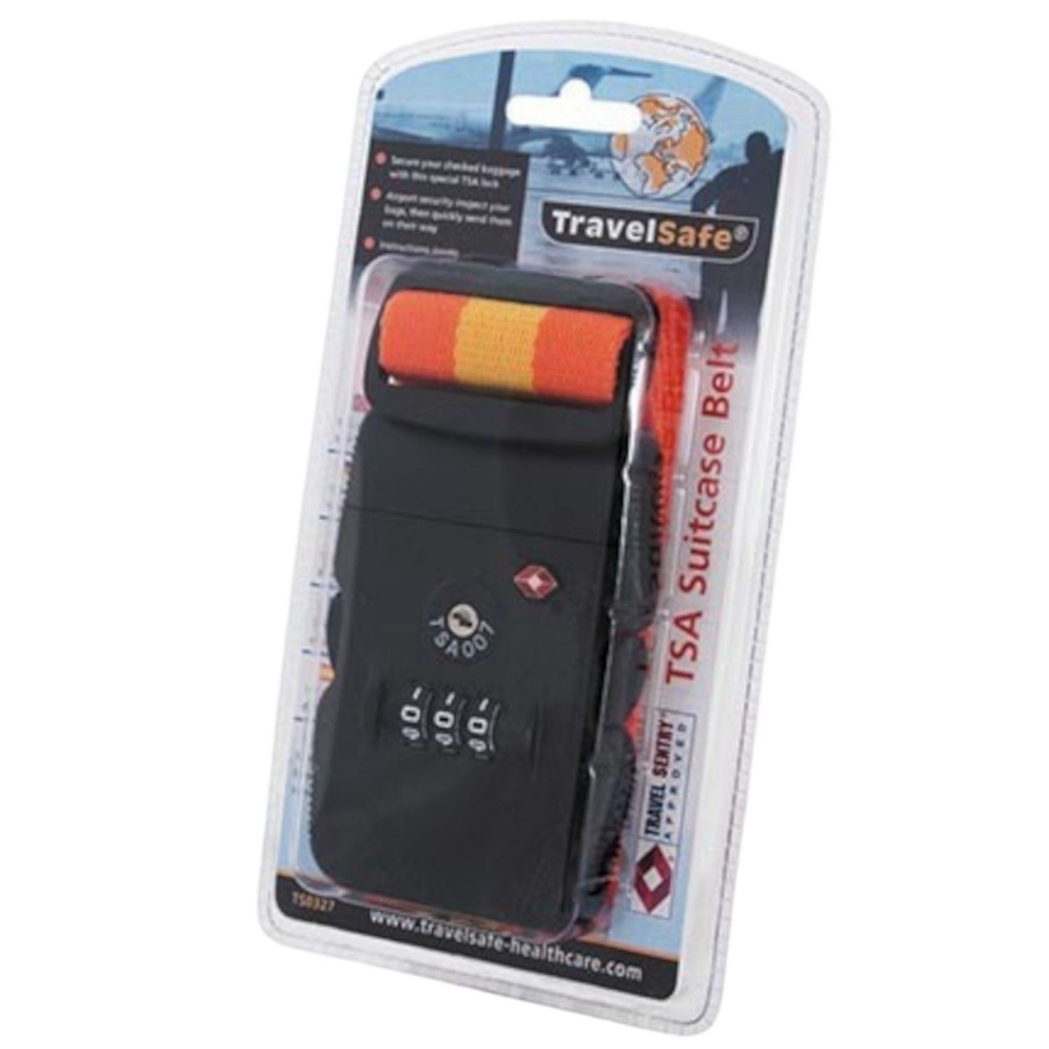 TravelSafe Webbing Lock TSA cu cod