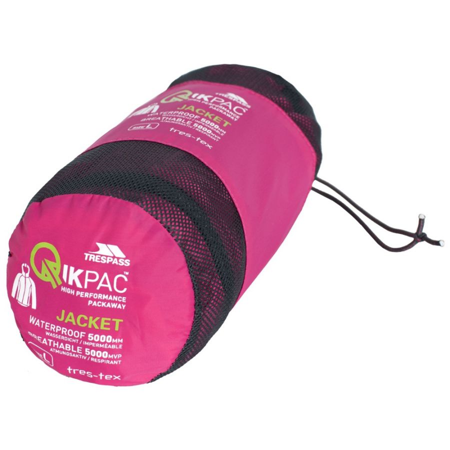 Trespass Qikpac, traje de lluvia, junior, sasparilla