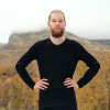 Ulvang Comfort 200 Collo rotondo, maglia intima da sci, uomo, nero