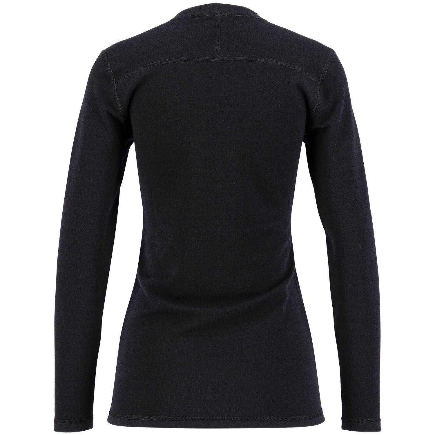 Ulvang Comfort 200 Maglietta intima da sci a girocollo, donna, nero