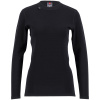 Ulvang Comfort 200 Maglietta intima da sci a girocollo, donna, nero
