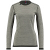 Ulvang Comfort 200 Round Neck, camisola térmica de esqui, para mulher, cinza claro