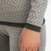 Ulvang Comfort 200 Round Neck, lyžiarska spodná vrstva, dáma, svetlosivá