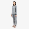 Ulvang Comfort 200 Round Neck, lyžiarska spodná vrstva, dáma, svetlosivá