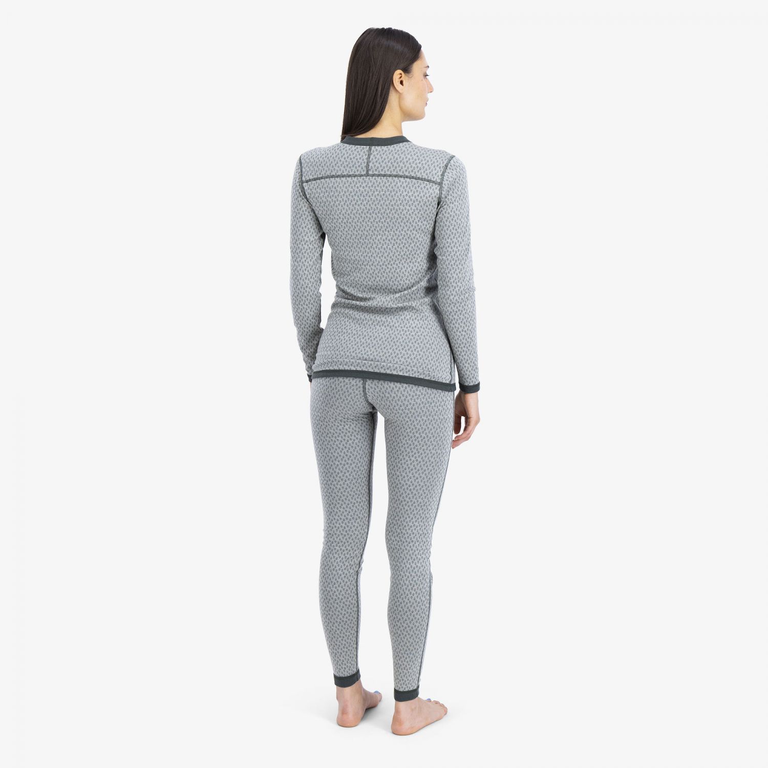 Ulvang Comfort 200 Round Neck, lyžiarska spodná vrstva, dáma, svetlosivá