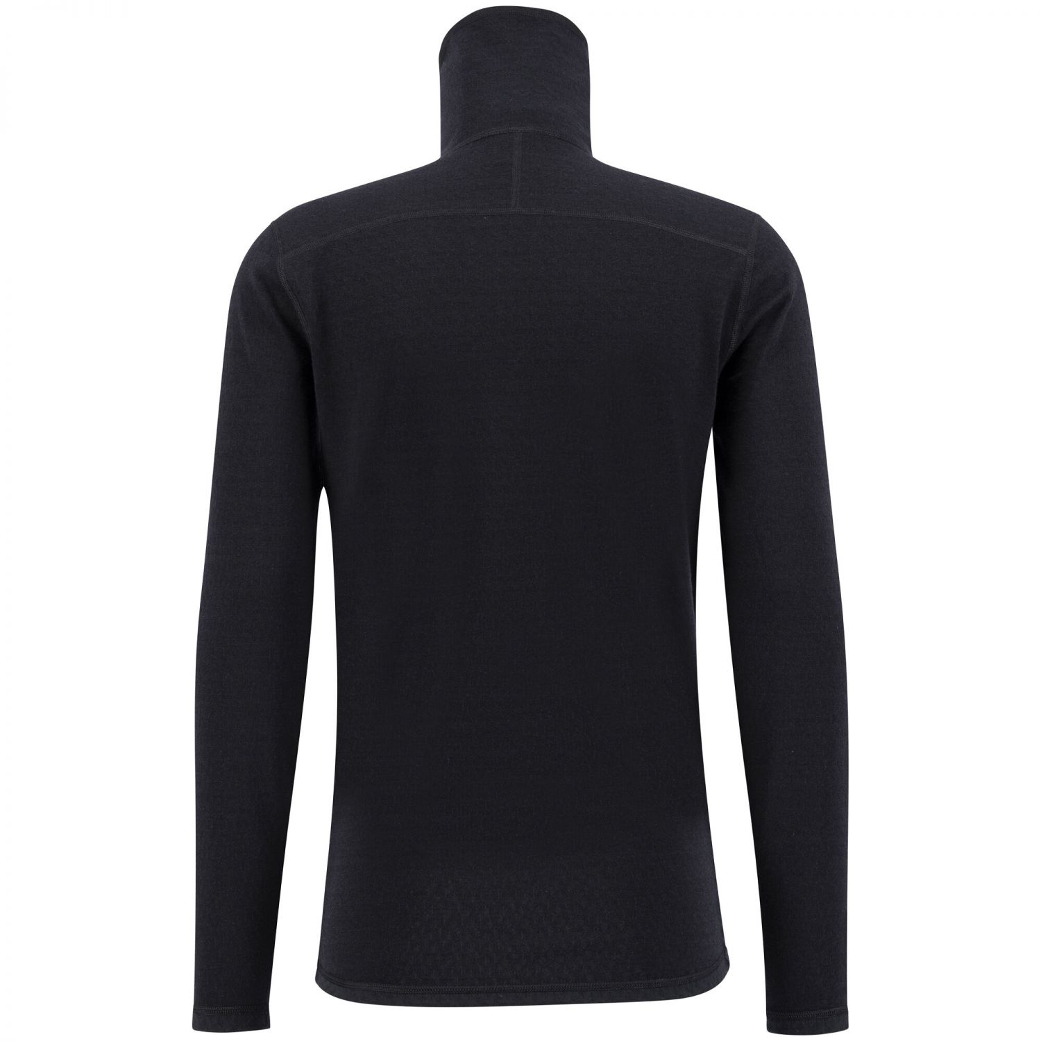Ulvang Comfort 200 Turtle Neck, maglia intima da sci, uomo, nero