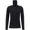 Ulvang Comfort 200 Turtle Neck, maglia intima da sci, uomo, nero