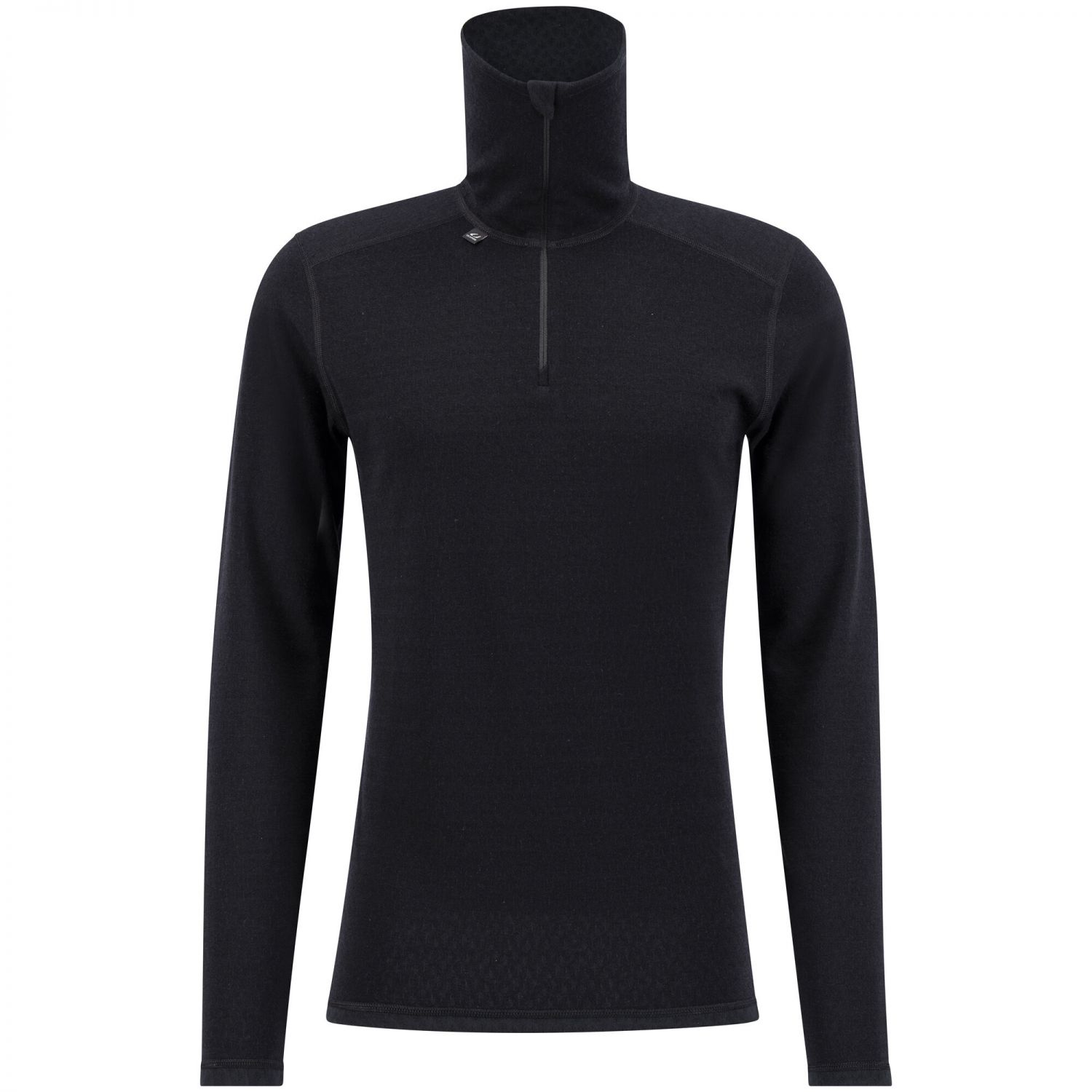 Ulvang Comfort 200 Turtle Neck, maglia intima da sci, uomo, nero