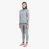 Ulvang Comfort 200 Turtle Neck, skiundertrøje, dame, lysegrå