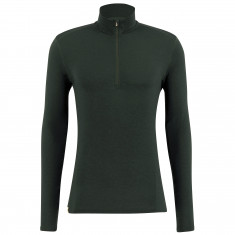 Ulvang Hero Half Zip, maglia intima da sci, uomo, verde scuro