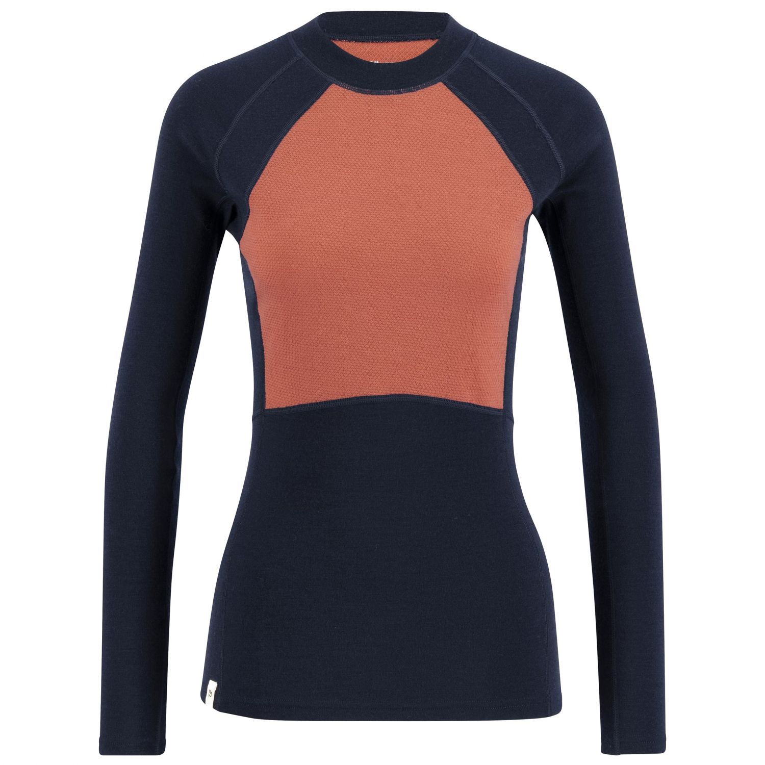 Ulvang Peak Map Crew, baselayer, women, navy blue/mineral red