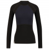 Ulvang Peak Map Crew, maglia intima da sci da donna, nero/blu scuro
