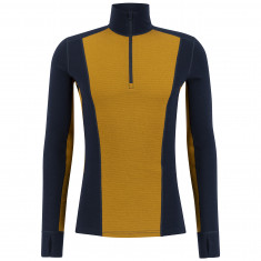 Ulvang Peak Map Half Zip, lyžiarska spodná košeľa, pánska, tmavomodrá/cathay spice