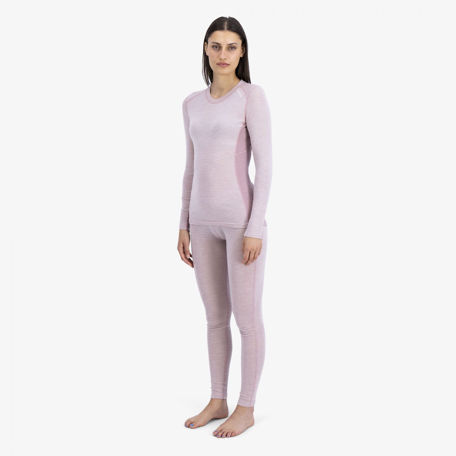 Ulvang Rav 100% Maglietta intima da sci a girocollo, donna, rosa