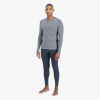 Ulvang Rav 100% Round Neck, ski underwear, men, urban chic/agate grey