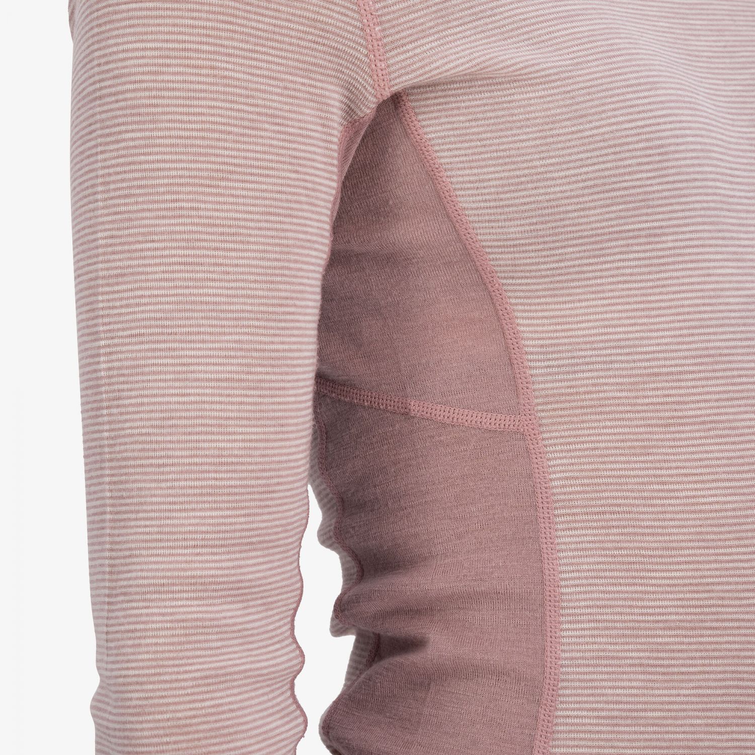 Ulvang Rav 100% Round Neck, ski underwear, women, woodrose/vanilla