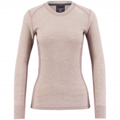 Ulvang Rav 100% Round Neck, ski underwear, women, woodrose/vanilla