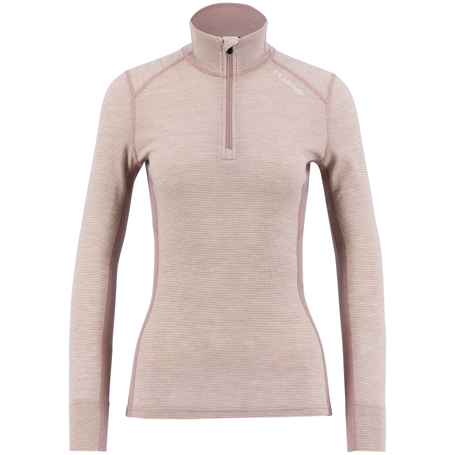 Ulvang Rav 100%, Schildpadhals, skionderhemd, dames, roze