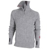Ulvang Rav, suéter com zíper, masculino, cinza
