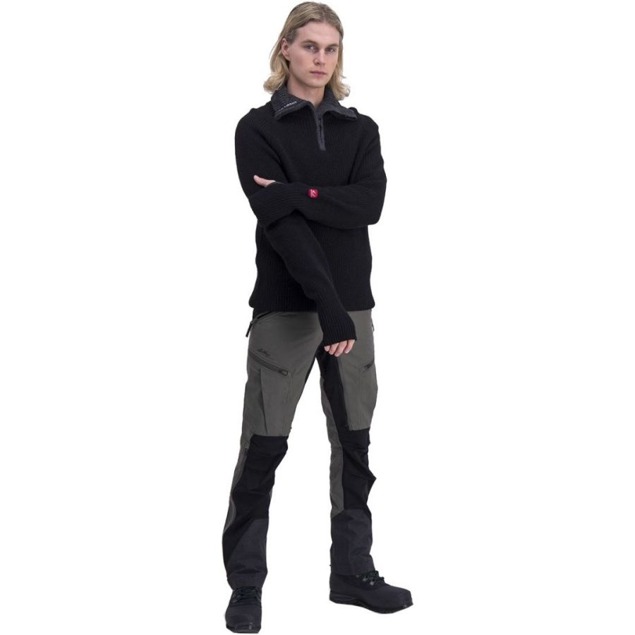 Ulvang Rav sweater w/zip, herr, svart