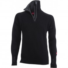 Ulvang Rav sweater w/zip, hommes, noir