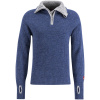 Ulvang Rav Sweater w/zip, men, navy melange/grey melange/new navy