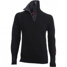 Ulvang Rav sweater w/zip, mens, black