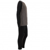 Ulvang Skare, biancheria intima da sci, bambini, nero/grigio
