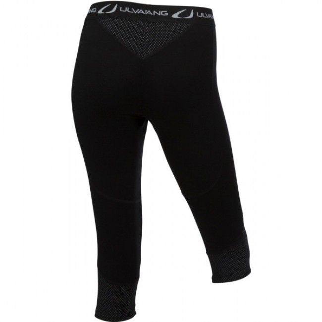 Ulvang Training 3/4 Pants Ws, black