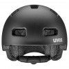 Uvex City 4, kask rowerowy, czarny