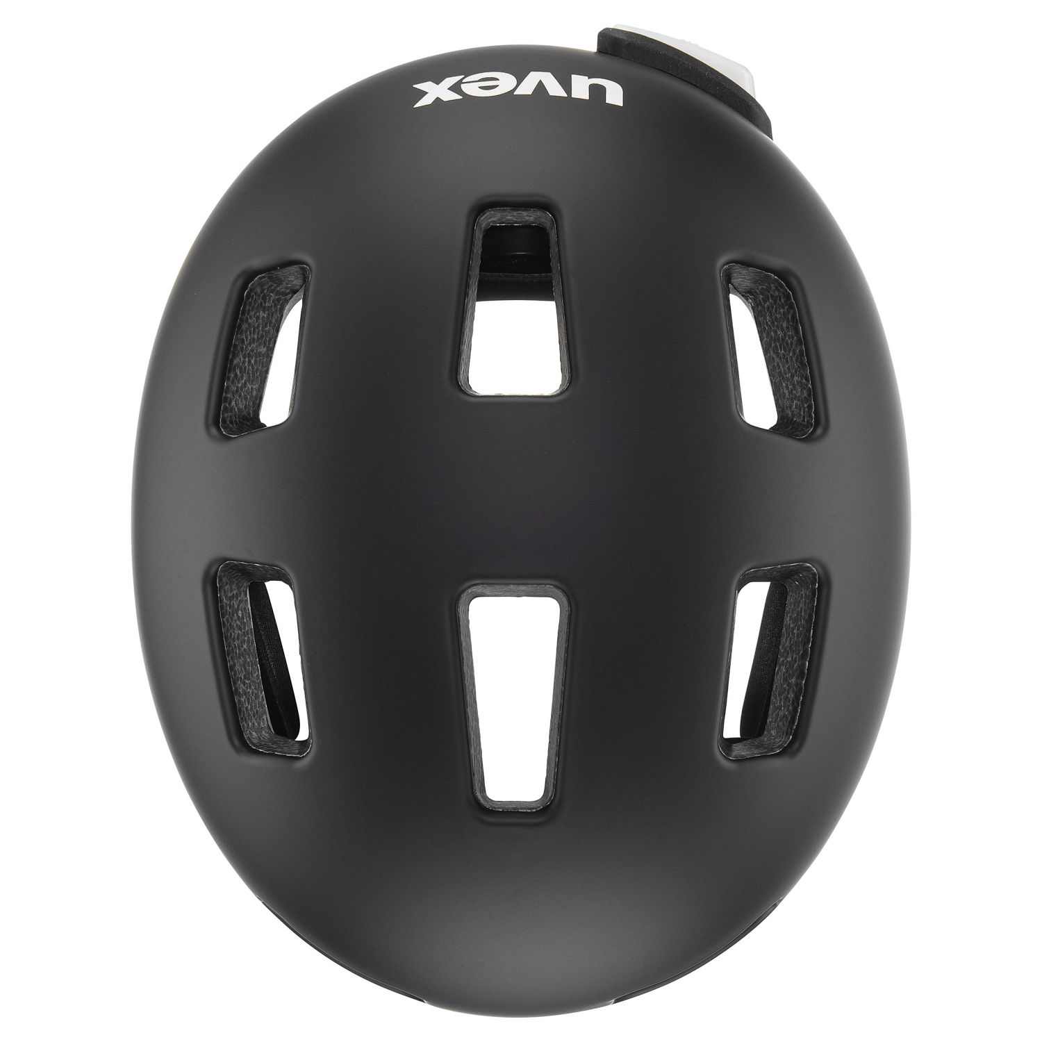 Uvex City 4, kask rowerowy, czarny
