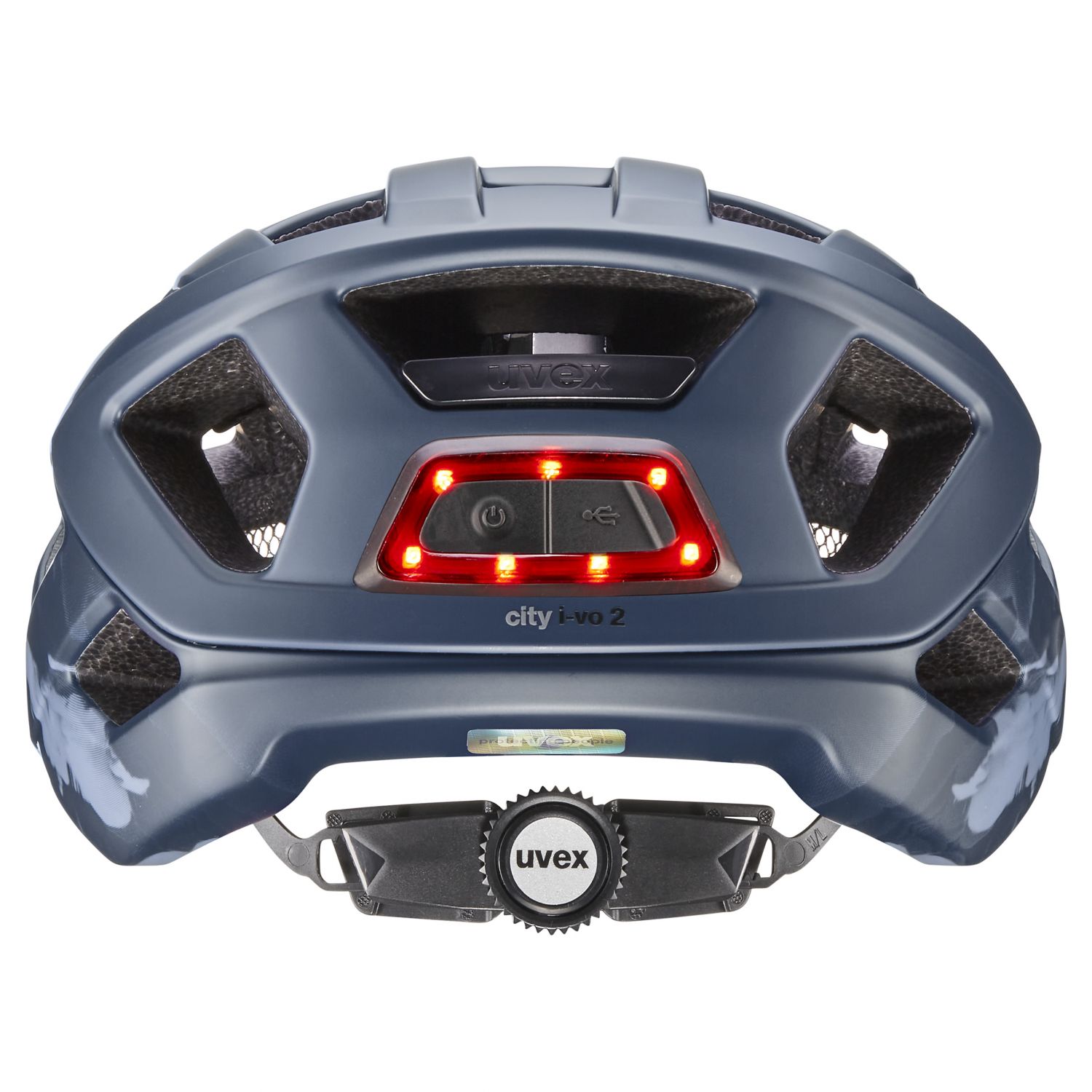 Uvex City I-Vo 2, casco da bici, blu