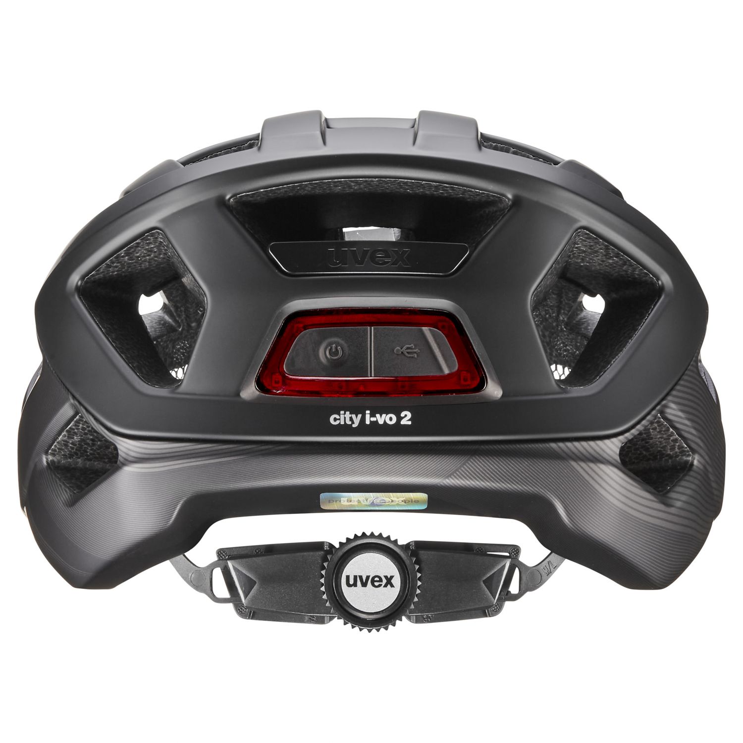 Uvex City I-Vo 2, casco da bici, nero