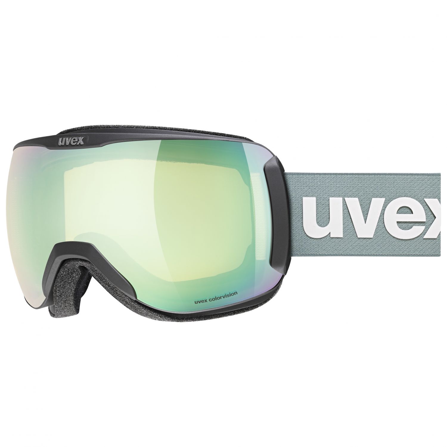 Uvex downhill 2100 CV, gogle narciarskie, jasnozielony