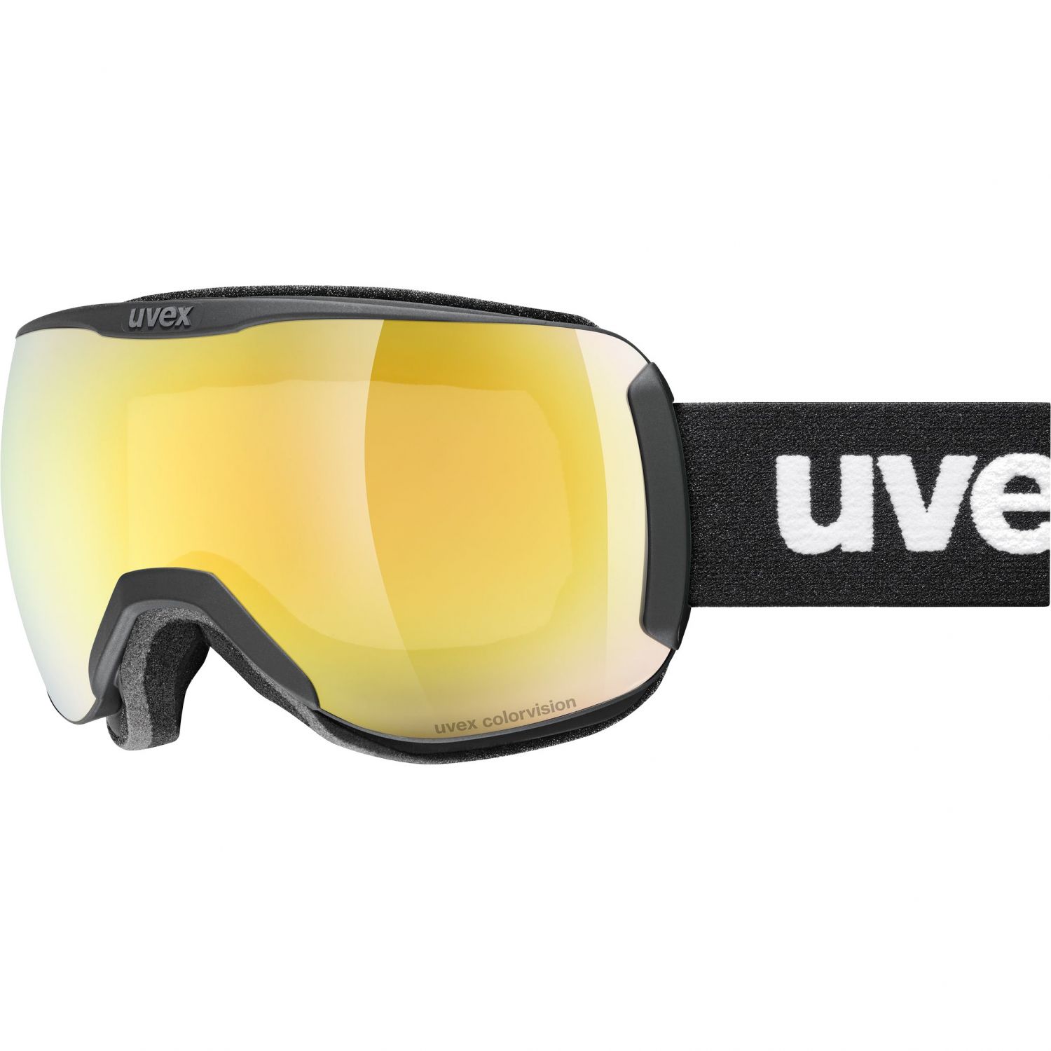 Uvex downhill 2100 CV, lyžiarske okuliare, čierne