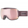Uvex downhill 2100 CV Planet, ski goggles, antique rose matt