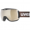 Uvex downhill 2100 CV, ski goggles, black matt/copper